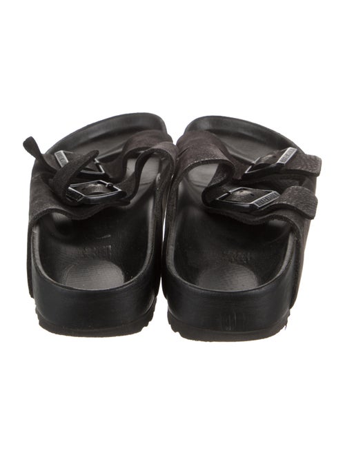 Birkenstock Suede Cutout Accent Slippers