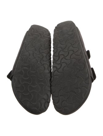 Birkenstock Suede Cutout Accent Slippers