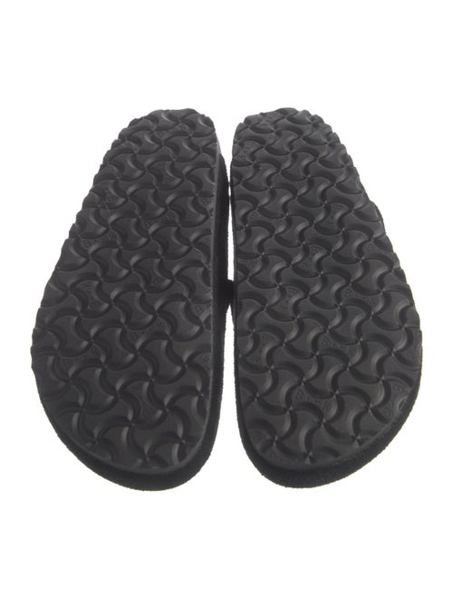 Birkenstock Boston 'Rivets' Suede Slides