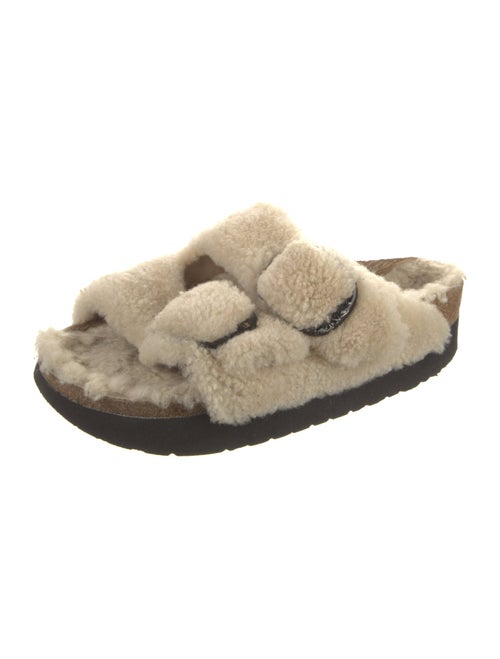 Birkenstock Shearling Slides