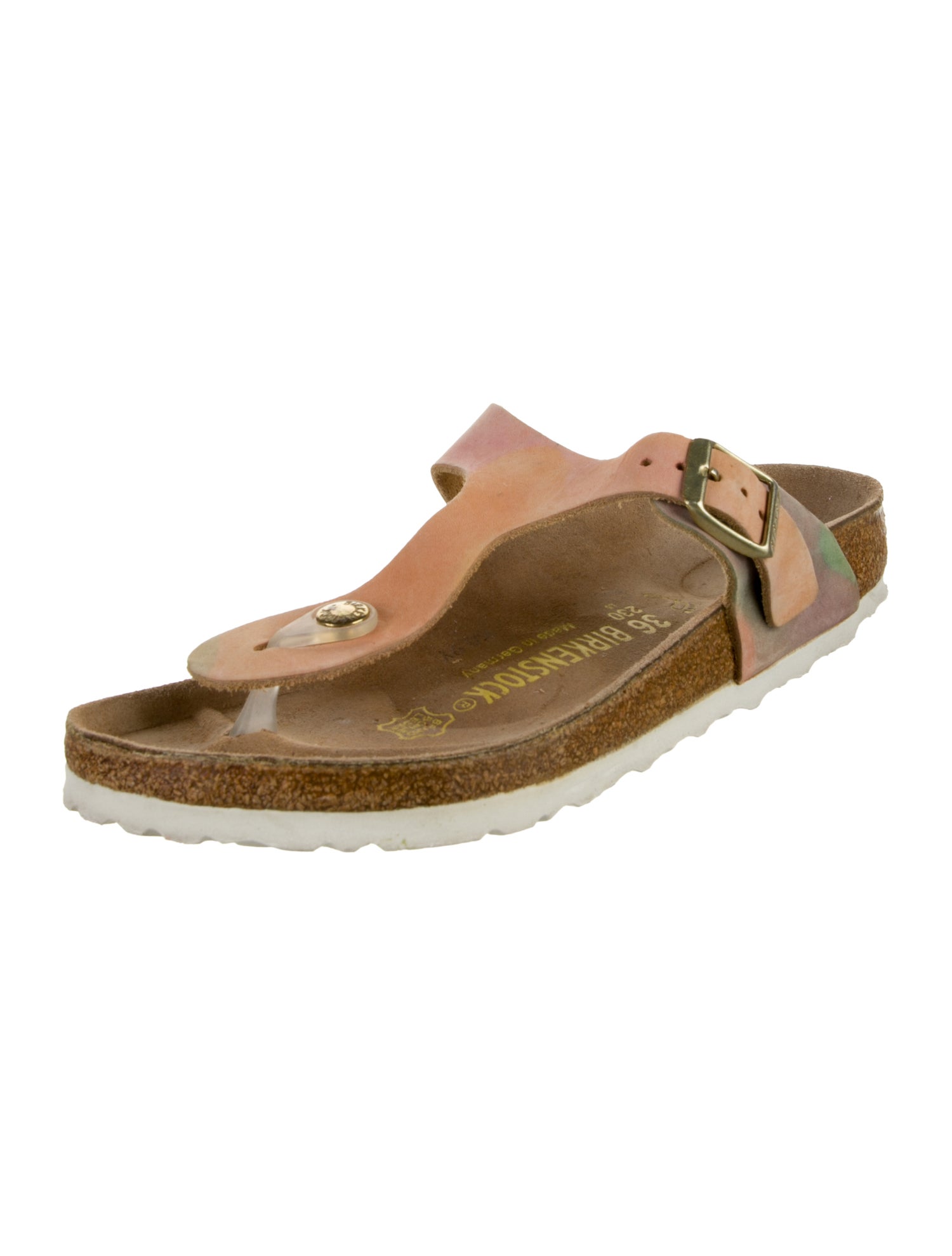Birkenstock Leather Flip Flops