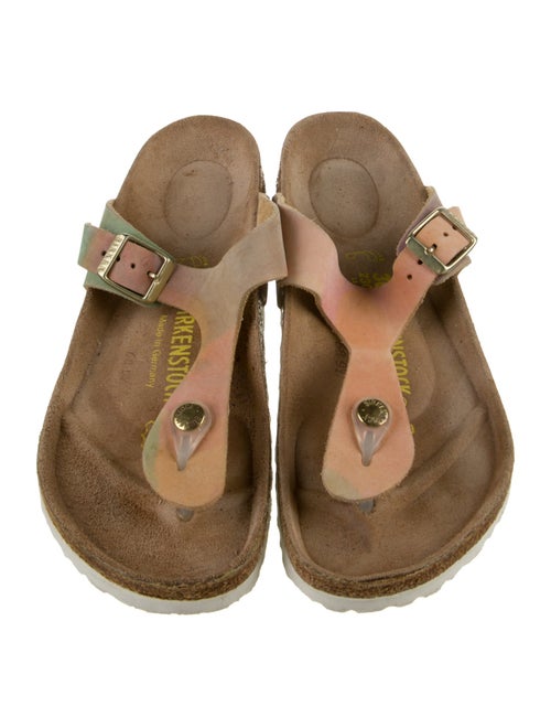 Birkenstock Leather Flip Flops