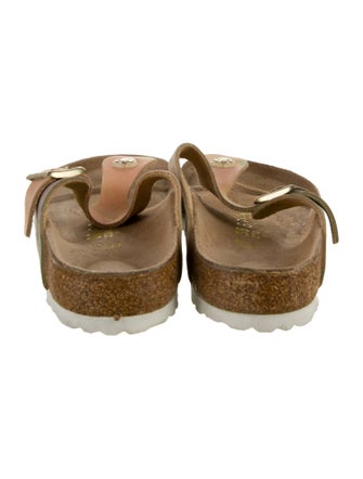 Birkenstock Leather Flip Flops