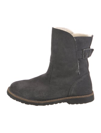 Birkenstock Suede Moto Boots