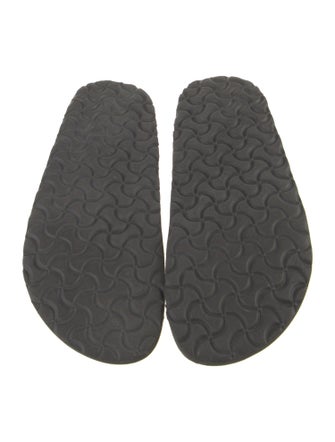 Birkenstock 1774 Suede Leather Trim Embellishment Slides