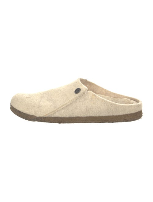 Birkenstock Wool Fur Trim Mules