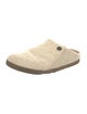 Birkenstock Wool Fur Trim Mules
