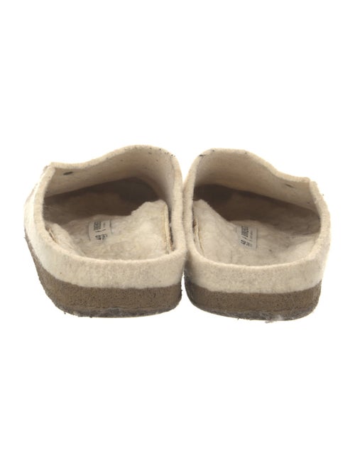 Birkenstock Wool Fur Trim Mules