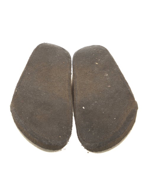 Birkenstock Wool Fur Trim Mules