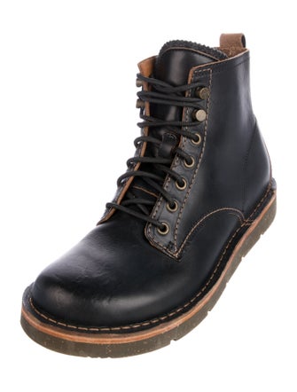 Birkenstock Suede Lace-Up Boots