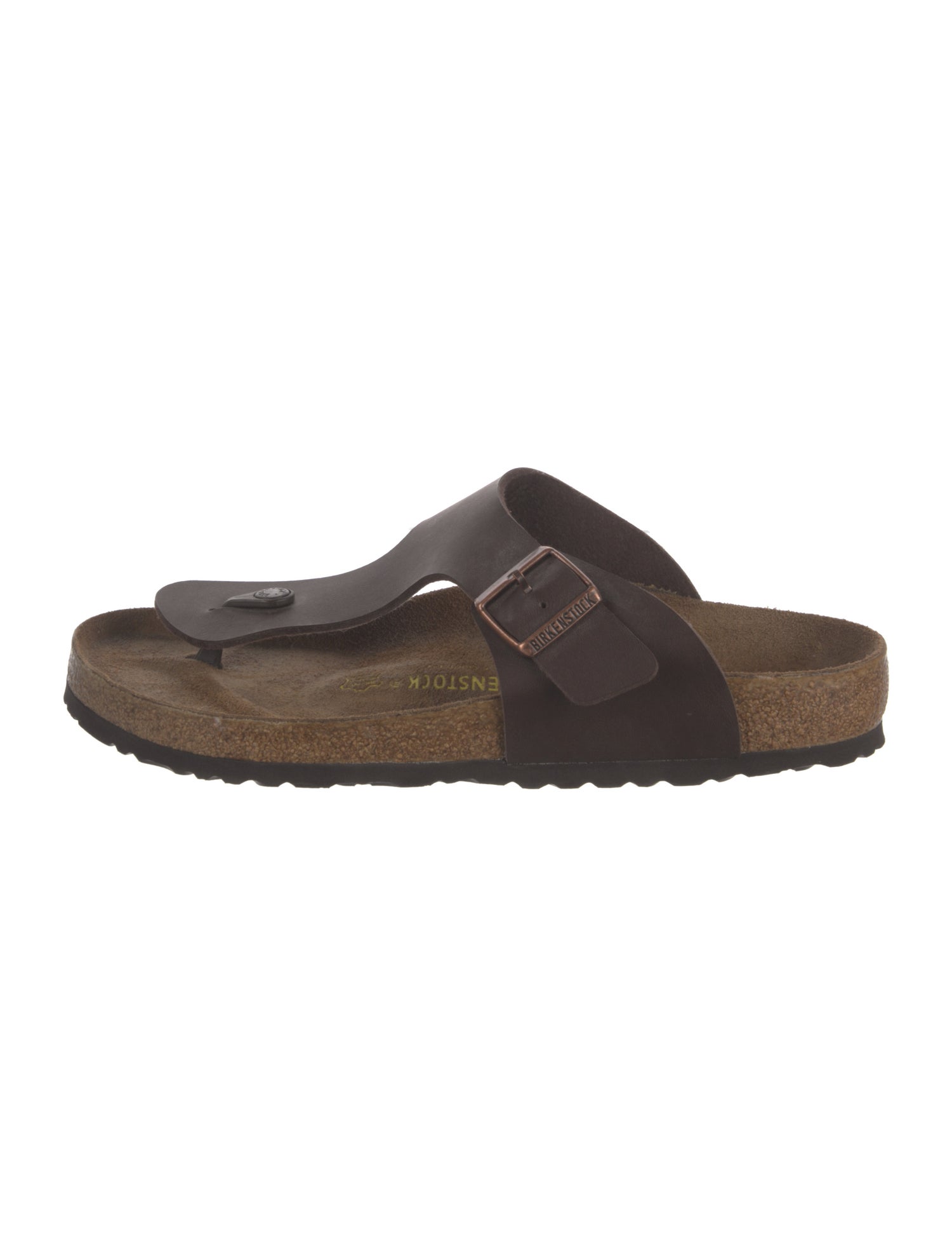 Birkenstock Leather Flip Flops