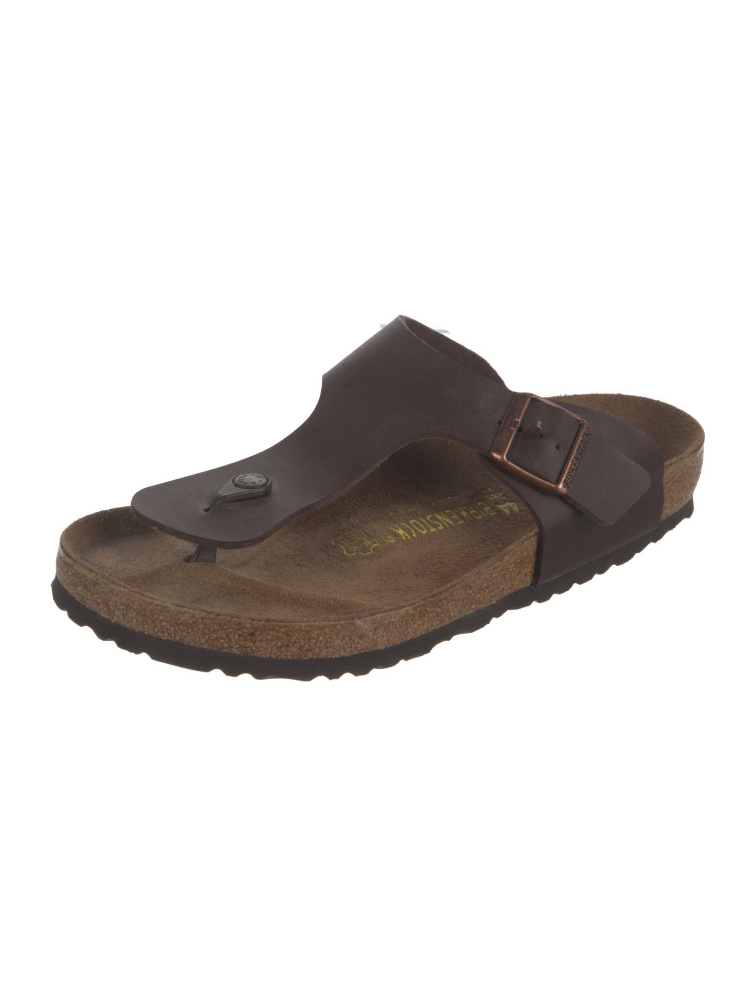 Birkenstock Leather Flip Flops