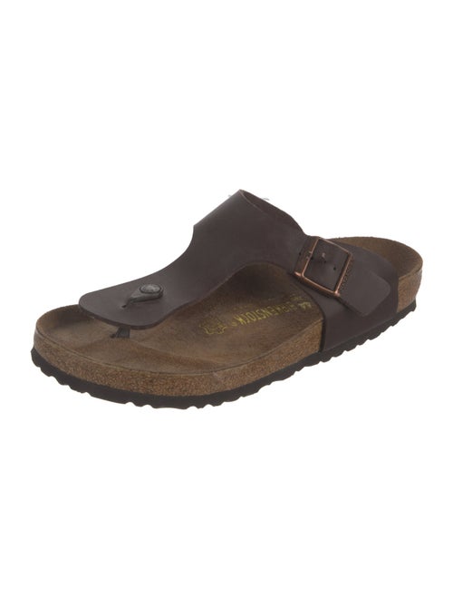 Birkenstock Leather Flip Flops