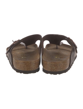 Birkenstock Leather Flip Flops