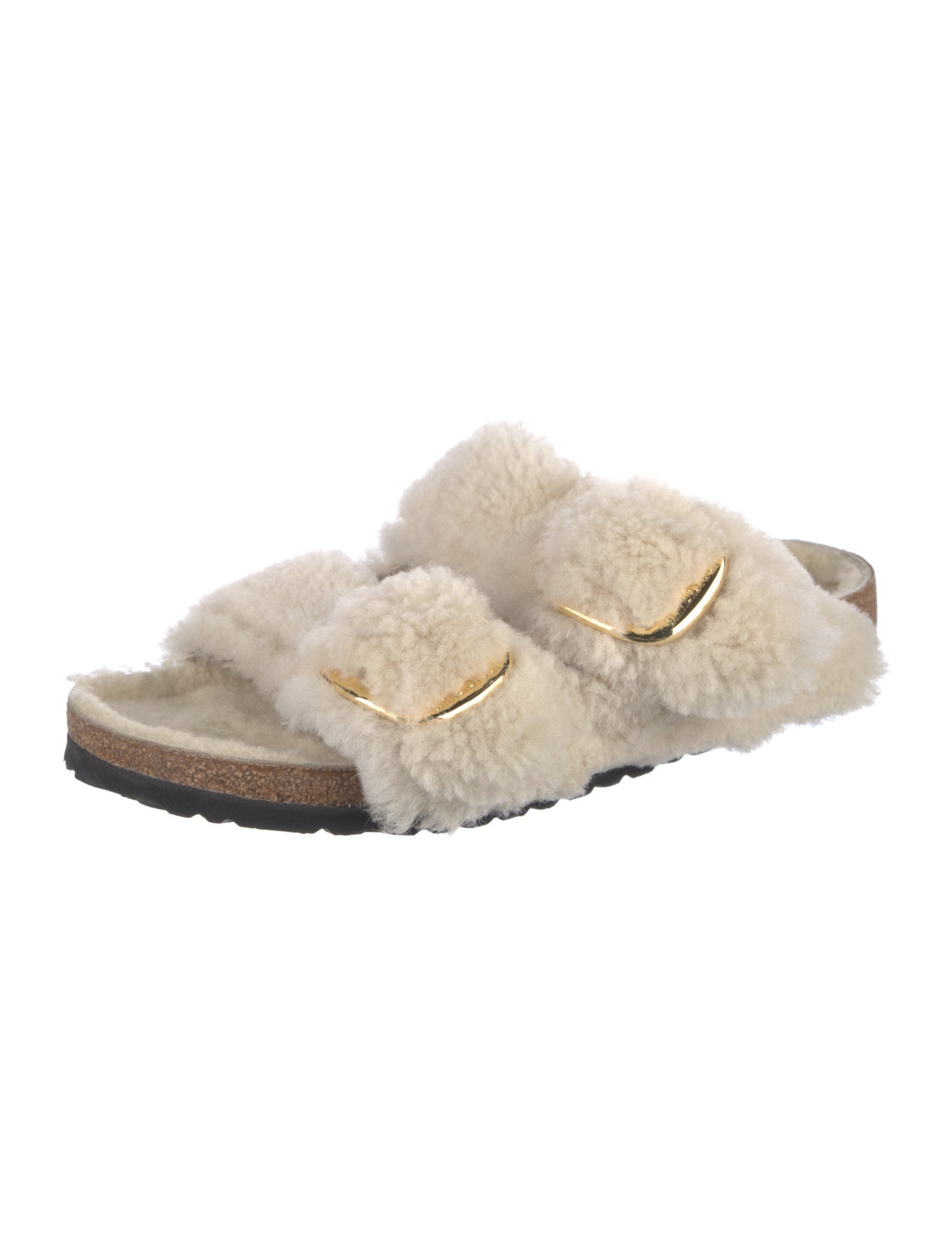 Birkenstock Shearling Slides