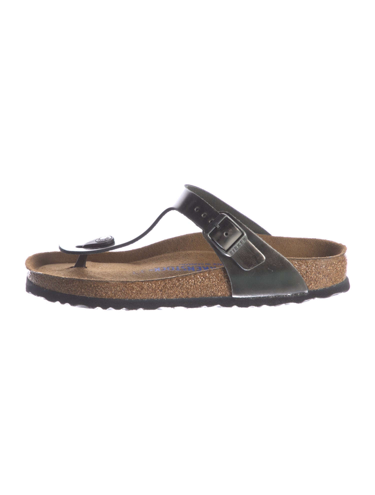 Birkenstock Leather T-Strap Sandals