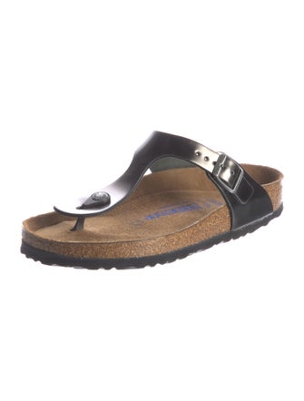Birkenstock Leather T-Strap Sandals