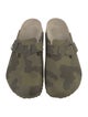 Birkenstock Leather Printed Slippers