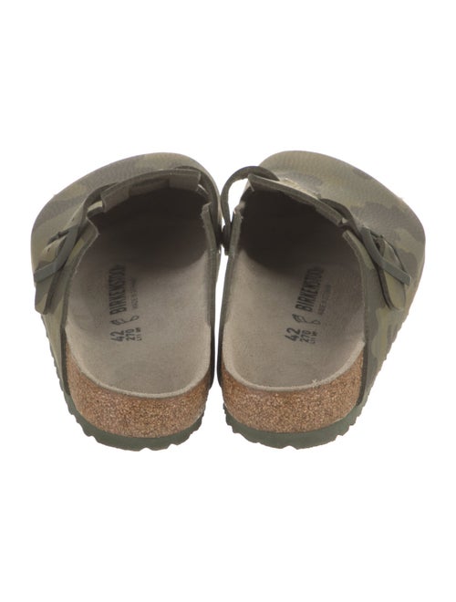 Birkenstock Leather Printed Slippers