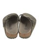 Birkenstock Leather Printed Slippers