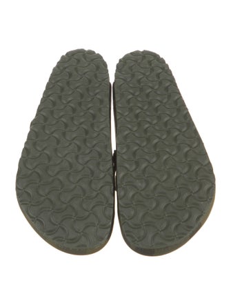Birkenstock Leather Printed Slippers