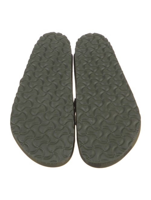 Birkenstock Leather Printed Slippers