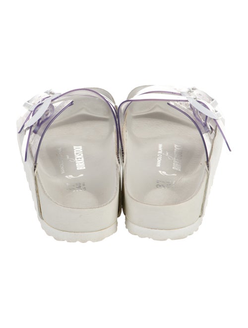 Manolo Blahnik x Birkenstock Leather Slides