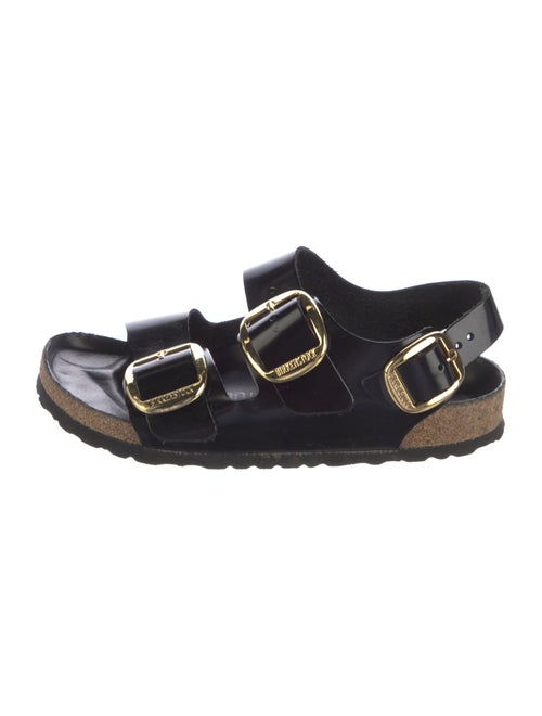 Birkenstock Patent Leather Slingback Sandals