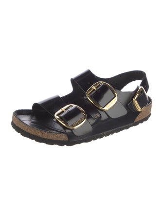 Birkenstock Patent Leather Slingback Sandals