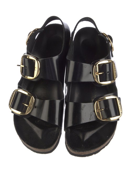 Birkenstock Patent Leather Slingback Sandals