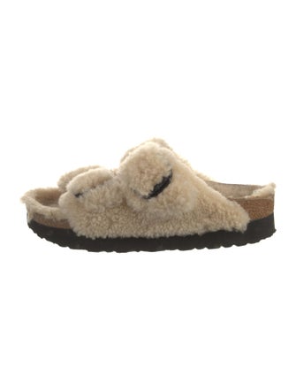 Birkenstock Shearling Slides