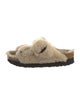 Birkenstock Shearling Slides