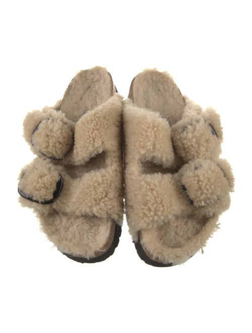 Birkenstock Shearling Slides