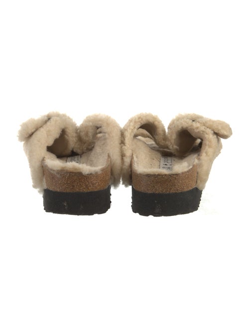 Birkenstock Shearling Slides