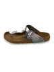 Birkenstock Leather Flip Flops