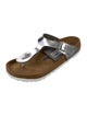 Birkenstock Leather Flip Flops