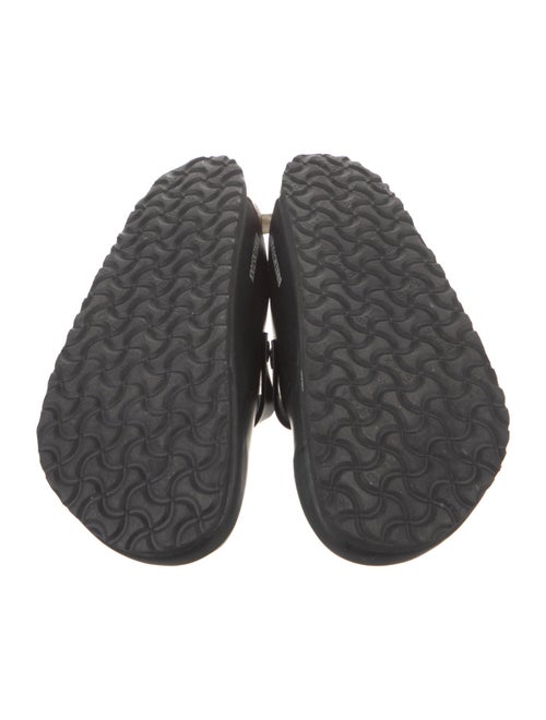 Birkenstock Leather Printed Slides