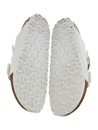 Birkenstock Patent Leather Animal Print Slides