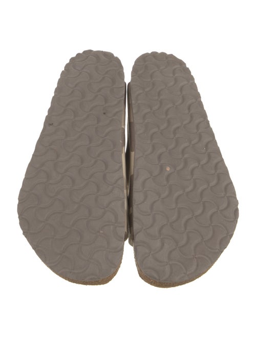 Birkenstock Suede Camouflage Print Slides