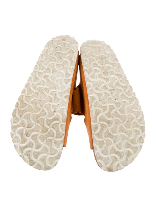 Birkenstock Suede Animal Print Slides