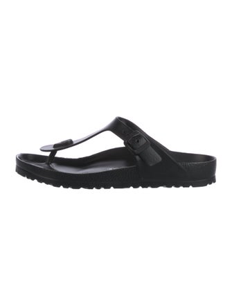 Birkenstock Rubber T-Strap Sandals