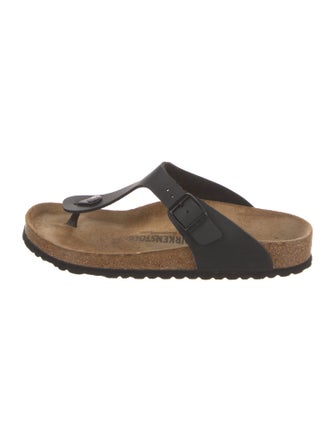 Birkenstock Leather Flip Flops