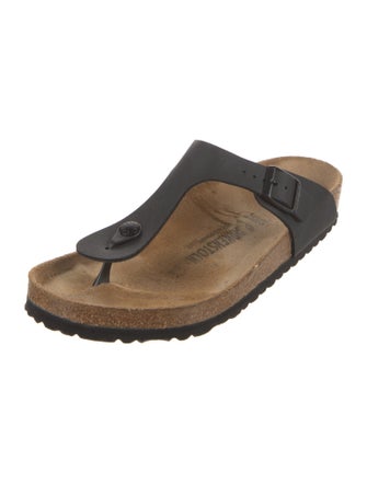 Birkenstock Leather Flip Flops