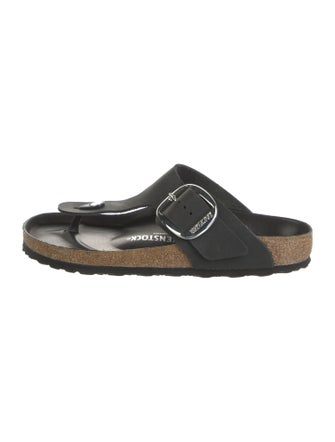 Birkenstock Leather Flip Flops