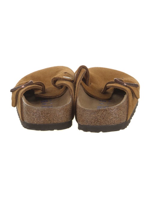 Birkenstock Suede Colorblock Pattern Mules