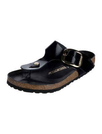 Birkenstock Leather Flip Flops
