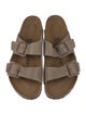 Birkenstock Nubuck Slides