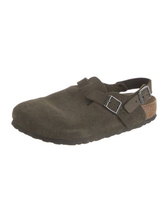 Birkenstock Suede Slingback Flats