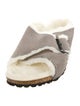 Birkenstock Suede Colorblock Pattern Espadrilles
