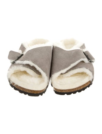 Birkenstock Suede Colorblock Pattern Espadrilles